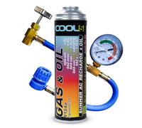 Cool5 , sustituto r134a, Sellador, refrigerante para Aire Acondicionado de automóviles, Equivalente a 760 g, 1 Lata, 2 en 1, 290g,