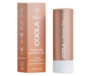 Coola Sheer Mineral Liplux Lip Balm SPF 30 Skinny Dip, 4,2 g