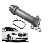 Coolant Hose Connector, Aluminum Alloy Junction, Precise Fit with Universal Design, Auto Aid for Professionals Technicians Mechanics, Garage Accessories, Hose Connector for Shop Auto Repair Garage