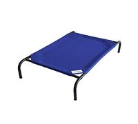 Coolaroo La Cama elevada Original refrescante para Mascotas, Azul acuático, Grande