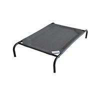 Coolaroo The Original - Cama elevada para Mascotas, elevada y Transpirable, Lavable, para Interiores y Exteriores, Grande, plomizo