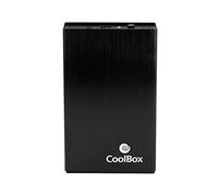 CoolBox A-3533 - Carcasa para Discos Duros HDD de 3.5" (SATA I/II/III, USB 3.0), Aluminio, Velocidad hasta 5Gbps, Discos hasta 8TB, Incluye Kit de Montaje y Cable usb3.0