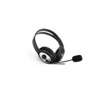 CoolBox - coolCHAT 3.5 Auriculares Diadema Conector de 3,5 mm Negro, Plata