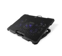 Soporte - base refrigeracion para portatil coolbox ajustable haste 17.3pulgadas