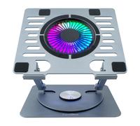 Soporte - base refrigeracion para portatil coolbox coolair 1vrgb ajustable haste 17 pulgadas