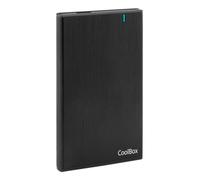 CoolBox CAJA/CARCASA HDD/SSD 2.5" SLIMCHASE A2540 USB3.2 GEN1 ALUMINIO NEGRO