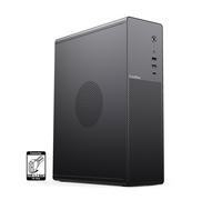 Caja CoolBox T100 Slim Micro ATX USB-C 3.2 Gen1 Negra Full Metal