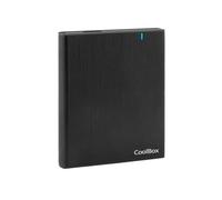 Caja PC CoolBox Slimchase A2540 2.5" Aluminio Negro USB3.2 Gen1 Micro-USB
