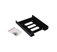 Coolbox AB3525X2 Adaptador Bahía Interno 3.5" a 2x 2.5" Negro - Adaptador