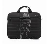 Coolbox maletin portatil 15.6" negro con asa y correa, impermeable