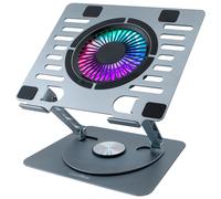 Soporte - base refrigeracion para portatil coolbox coolair 1vrgb ajustable haste 17 pulgadas