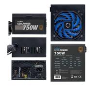 Coolbox CoolPower Fuente De Alimentación 750W Eficiencia 88% 80 Plus Bronze