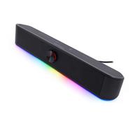 Barra de sonido portátil R200B 6W RGB (Negra) - DEEP GAMING