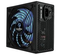 CoolBox DeepPower 800 - Fuente de Alimentación PC 800W 80 Plus Bronze, Full Range, ATX, hasta 85% de Eficiencia, PFC Activo, Ventilador UltraSilencioso de 14cm, Color Negro