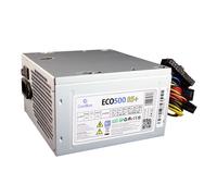 CoolBox Fuente de alimentación ATX Eco 500 80 Plus Bronze silenciosa Gris