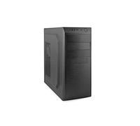 CoolBox F-750 Carcasa de Ordenador Negro - Caja de Ordenador (PC, ATX, Negro, 120 mm, 90,120 mm, 2.5,3.5,5.25")