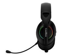 CoolBox - GAMING AURICULARES CON MICRO WB01 RF+BT+3.5 NEGRO PC/CONSOLAS