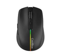 Coolbox Gaming Ratón W01 1600dpi Inalámbrico Negr