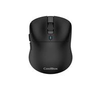 W03 Ratón Inalámbrico Gaming con Triple Conexión 2.4GHz/Bluetooth 5.0/USB-C, 7 Botones, hasta 30h de Autonomía, 10000DPI, Sensor Pixart 3325, Superlight 57g. Color Negro