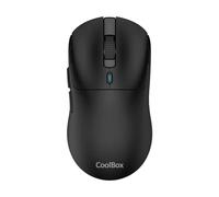 W03 Ratón Inalámbrico Gaming con Triple Conexión 2.4GHz/Bluetooth 5.0/USB-C, 7 Botones, hasta 30h de Autonomía, 10000DPI, Sensor Pixart 3325, Superlight 57g. Color Negro