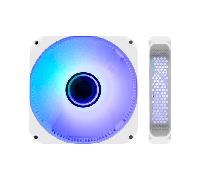 Coolbox gaming ventilador infinity argb 120mm blanco