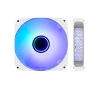 Coolbox gaming ventilador infinity argb 120mm blanco