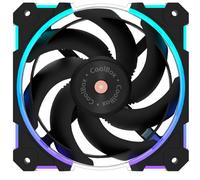 CoolBox Gaming ventilador X12 PWM Aux 120 mm ARGB