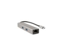 CoolBox Hub USB C miniDOCK4, 5 en 1: Ethernet Gigabit, HDMI, 3 x USB3.0