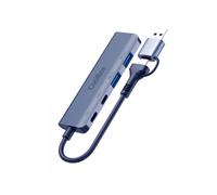 Hub coolbox aluminio usb - c - a - 2xusb - c + 2xusb - a 3.2 gen1
