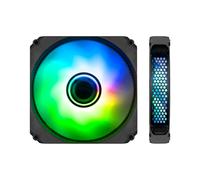 Coolbox infinity - ventilador pc 120mm, ultrasilencioso, argb efecto t
