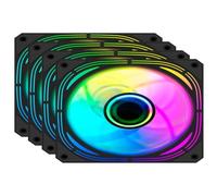 Coolbox KIT 4 Vent.12cm ARGB Infinity Pro