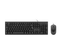 Coolbox kit de teclado+raton usb italiano membran optico 1000 dpi res