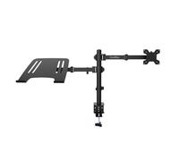 Soporte monitor hasta 32 pulgadas y portatil hasta 17 pulgadas coolbox abrazadera articulado