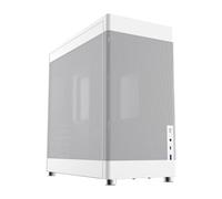 CoolBox MP1 - Caja PC Blanca ATX, Rejillas Full Mesh, Airflow Optimizado, USB-C Frontal, Tarjetas Gráficas hasta 355 mm, Soporta hasta 6 Ventiladores, Compatible con Refrigeración Líquida.