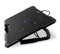 Coolbox soporte base refrigeracion para portÁtil ajustable haste 17.3"