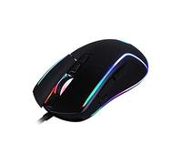 CoolBox - Ratón Gaming con LED CoolBox DG-MOU019-RGB RGB 6400 dpi 30 ips Negro