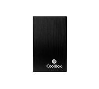 CoolBox Caja externa 2.5" SlimChase A-2523 USB 3.0 Negra COO-SCA2523-B