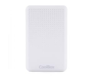 CoolBox SlimChase M-2503 Carcasa Disco Duro USB 3.0 Blanca