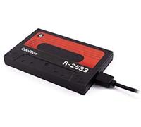 Coolbox slimchase r-2533 carcasa de disco duro/ssd negro, rojo 2.5'