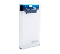 CoolBox SlimChase T-2533 Transparente - Caja externa 2.5"