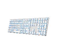 Coolbox Teclado Inal.Retroil. MOONLIGHT B431 Blanc