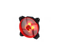 Coolbox Ventilador LED Deep Wind 120mm Negro/Rojo