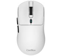 CoolBox W03 Blanco - Ratón gaming inalámbrico
