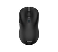 Mouse Raton Coolbox W03 Ultraligero Negro 10000 Dpi Gaming Inalambrico Rf+Bt