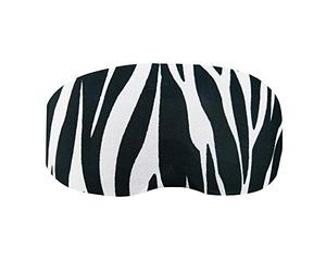 Coolcasc® Coolmasc Cebra - Funda para gafas ski | Accesorio versátil ofrece protección contra arañazos en gafas esqui hombre, niño y niña - Talla única