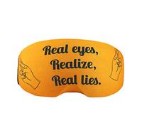Coolcasc® Coolmasc - Funda Microfibra para Gafas de Esquí, Real eyes