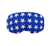 Coolcasc® Coolmasc - Funda para Gafas de Esquí, Estrellas blancas
