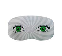 Coolcasc® Coolmasc - Funda Microfibra para Gafas de Esquí, Ojos verdes