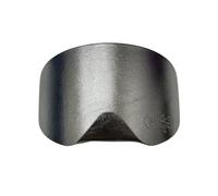 Coolcasc Funda Gafas Esquí COOLMASC Exclusive Plata | Protección Versátil para Mujer, Hombre, Niños | Personalizada