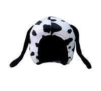 COOLCASC Funda para Casco Dálmata - Compatible con Casco de Bici, Esquí y Skate - Niños y Adultos - Talla Única - Diseño Divertido